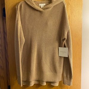 Light Tan Hooded Sweater